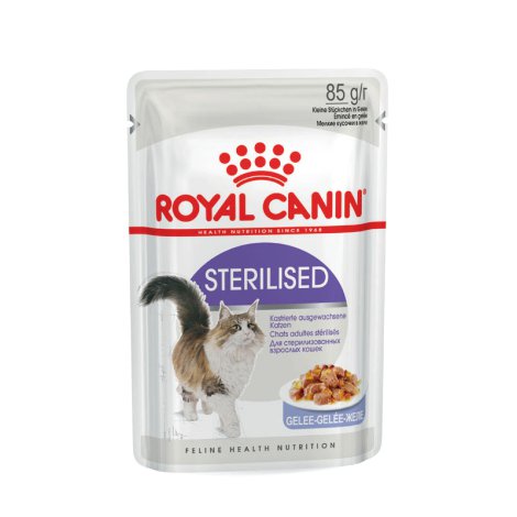 ROYAL CANIN Katzennassfutter Sterilised Gelee 85 g