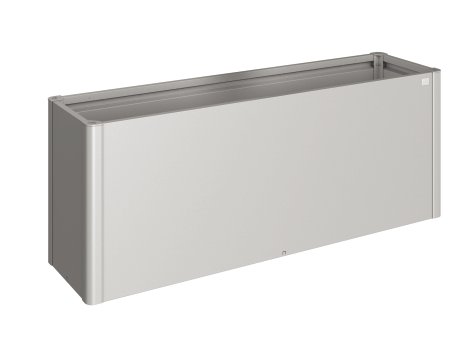 BIOHORT Hochbeet 2x0,5 m, Silber-Metallic