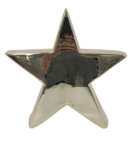 Dekofigur Stern 25,2x6,4x25,3 cm