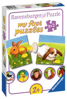 RAVENSBURGER My first Puzzle Liebenswerte Tiere