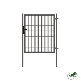 H+S Tür Uli Anthrazit ZH: 1,40 m, Breite 1,3 m