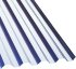 GUTTA Acryl Profilplatte 76/18 Trapez klar 2000x1045x1,5 mm