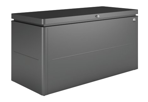 BIOHORT LoungeBox 160, 160x70x83,5 cm, Dunkelgrau-Metallic