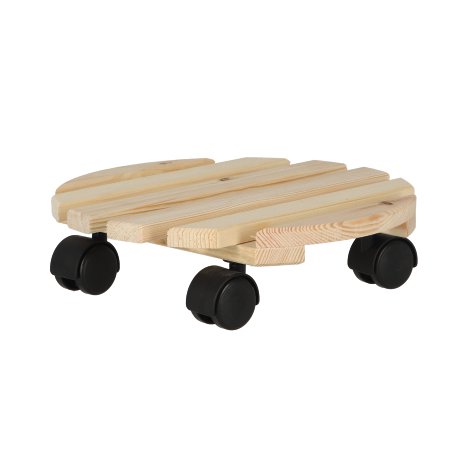 Outdoor Pflanzenroller Natur Rund L
