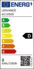 OSRAM LED-Birne Retrofit Classic 75 E27, Warmweiß/matt 7,5W