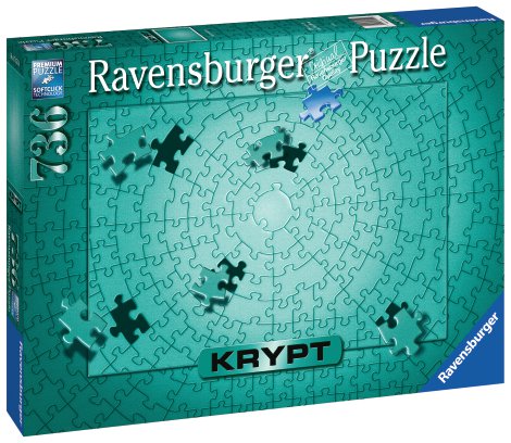 RAVENSBURGER Puzzle Krypt Metallic Mint