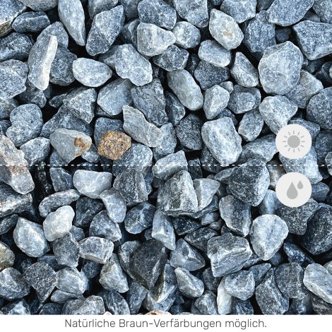 Min2C Marmorsplitt donaublau 16-32mm 25kg