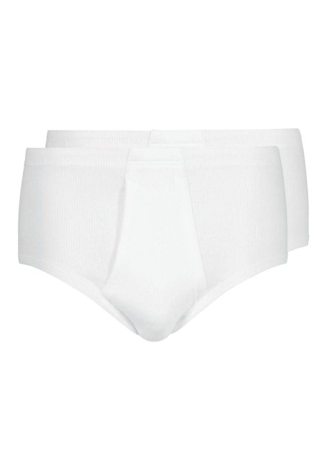 Herren Slip Weiß Doppelpackung XL