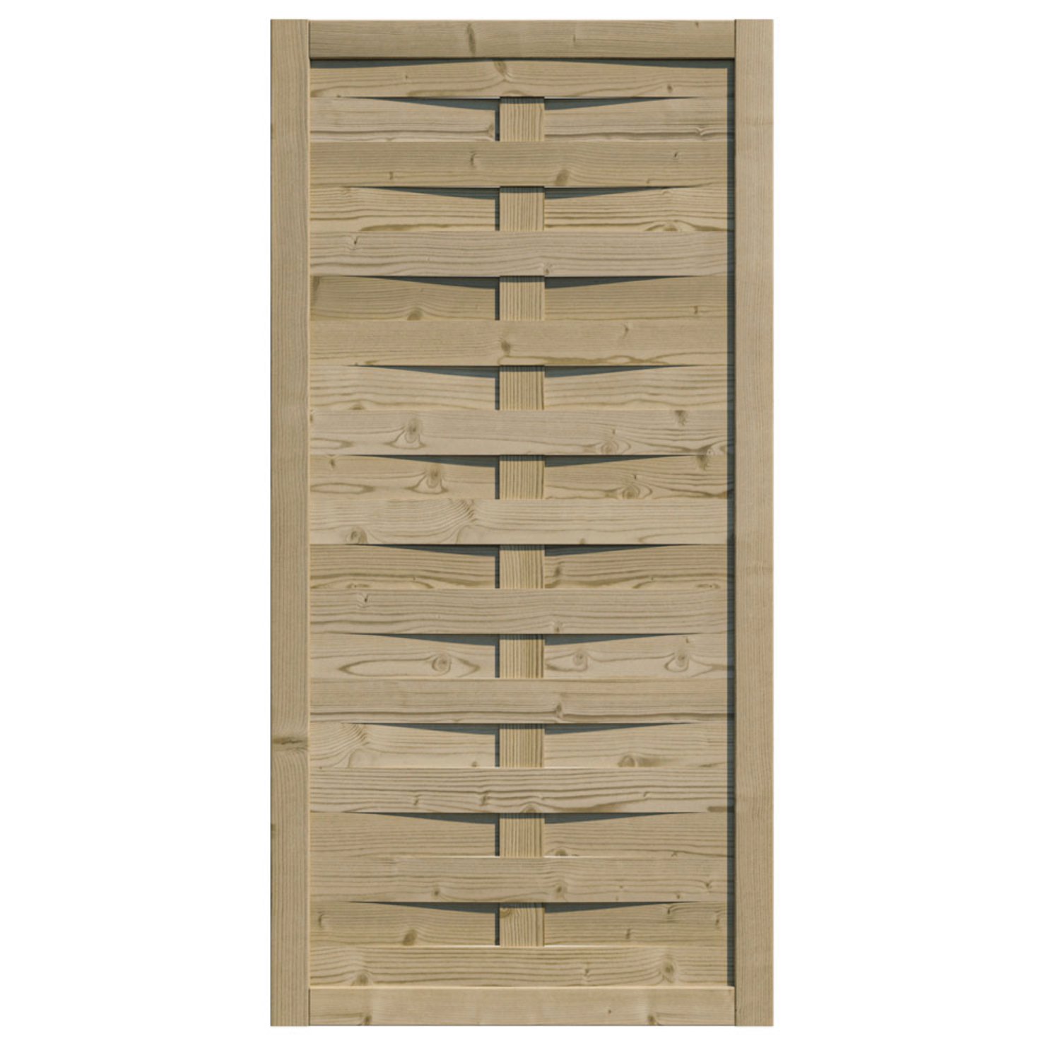 PONGAUER Flechtzaun Rimini 180x90 cm