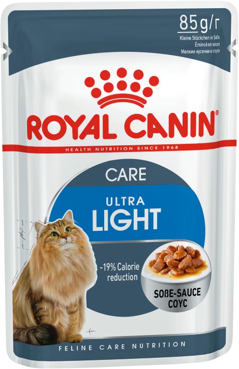ROYAL CANIN Katzennassfutter Ultra Light Soße 85 g
