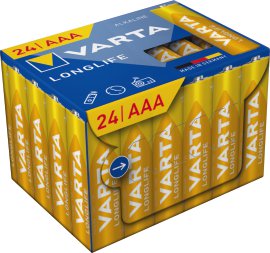 VARTA Batterie Longlife AAA Cube 24er Pack