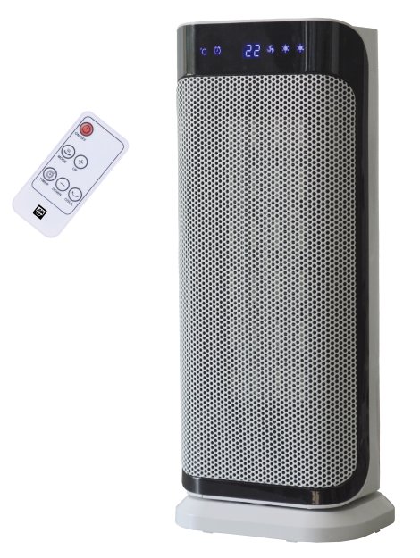 SHX Heizlüfter mit Display Keramik 2000 W