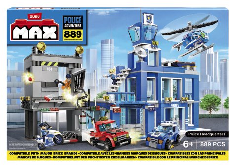 Baustein-Set Max Police 870-tlg.