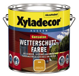 XYLADECOR Wetterschutzfarbe Gelb