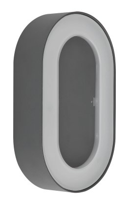 GLOBO LED-Außenwandleuchte Sura Anthrazit 12W 3000 K Warmweiß 12x20 cm (BxH)