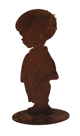 Deko-Kind Leo auf Bodenplatte 20 cm