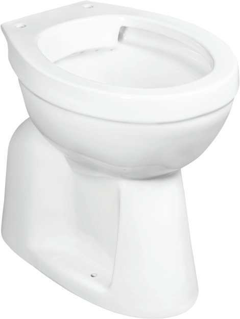 CORNAT Stand-WC Clean Plus Tiefspül spülrandlos Weiß