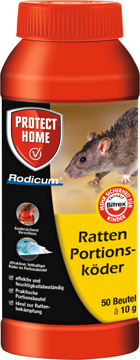 PROTECT HOME Rodicum Ratten Portionsköder 250 g