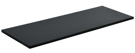 SCHULTE REGALWELT Fachboden Profi Metall Schwarz 60x50 cm, 2 Stk.