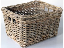 Aufbewahrungskorb Rattan 44x33x25 cm