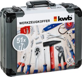 KWB Werkzeugkoffer 51-tlg.