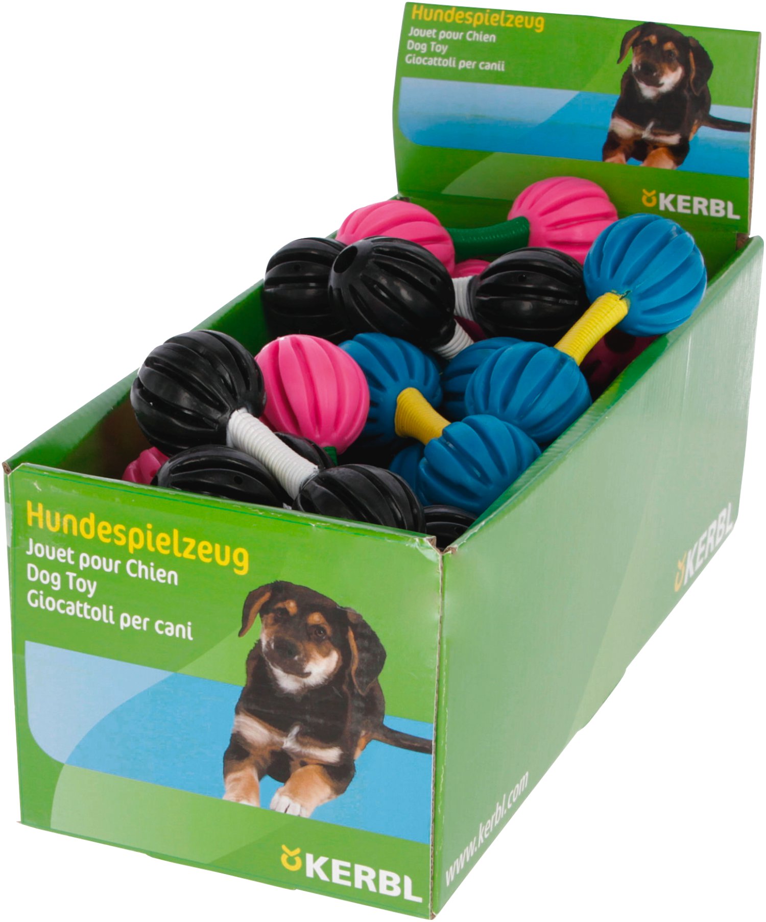 Hundespielzeug Hantel