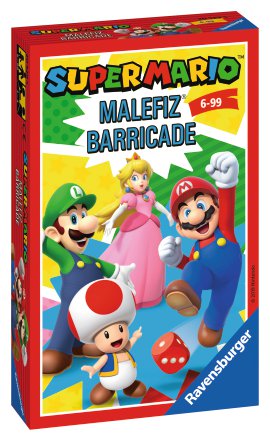 RAVENSBURGER Mitbringspiel Super Mario Malefiz
