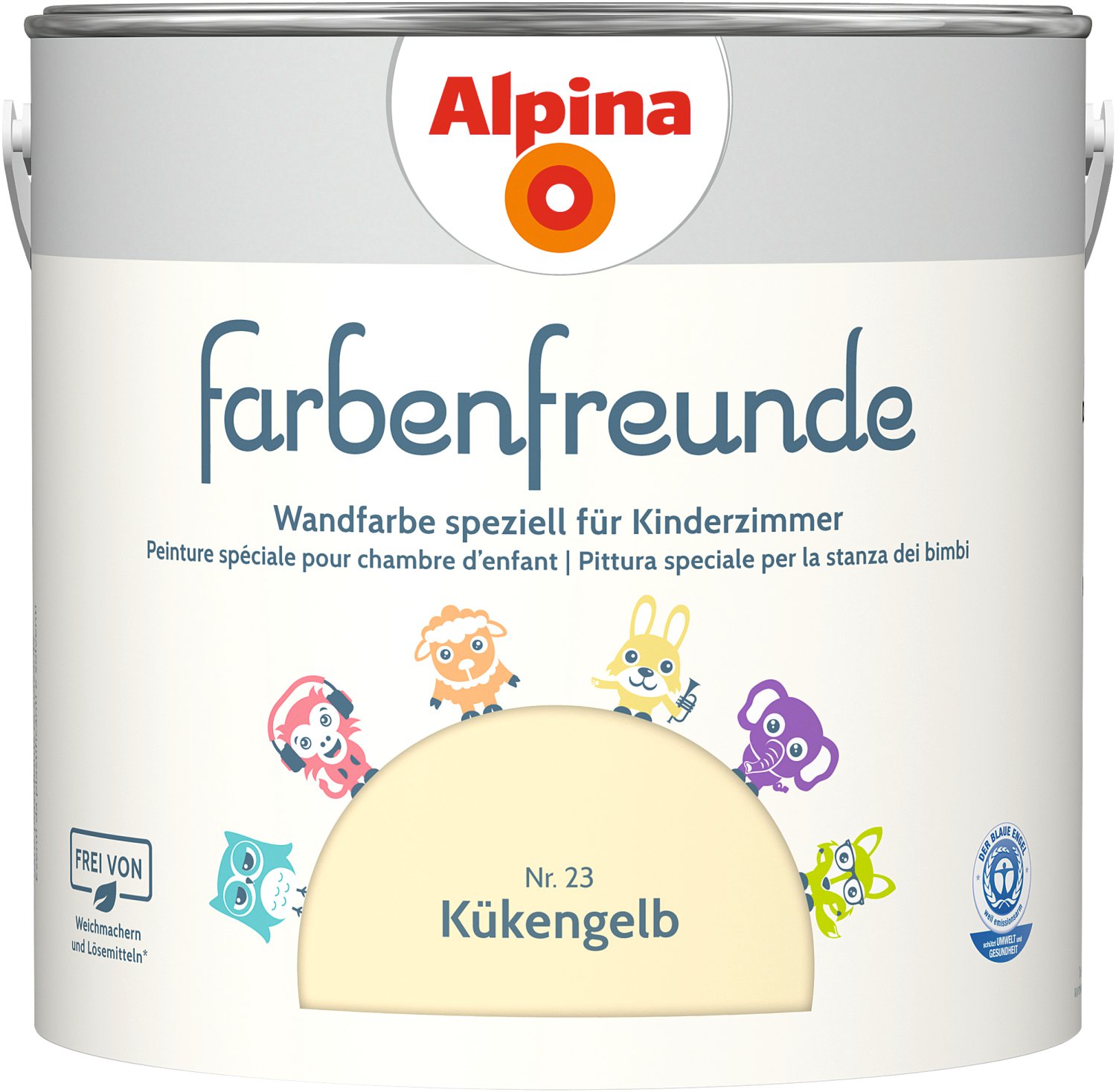 ALPINA Farbenfreunde Küken-Gelb 23 2,5 l