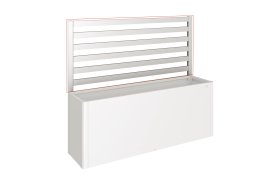 BIOHORT Rankgitter für Seite, silber-metallic