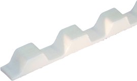 GUTTA Profildichtleiste Trapez Weiß 70/18