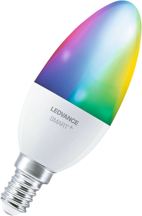 LEDVANCE Wifi-SMART LED-Kerze, RGBW Multicolor E14 EX 40W 5W/2700-6500K, 3 Stk.