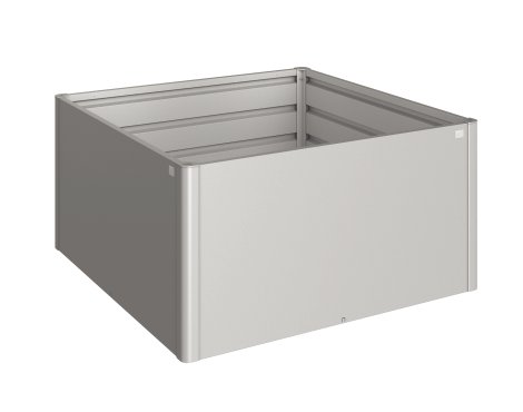 BIOHORT Hochbeet 1,5x1,5 m, Silber-Metallic