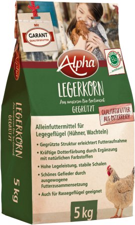 ALPHA Bio Legekorn - gegrützt 5 kg