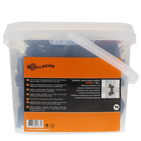 GALLAGHER Breitband-Eckisolator Turbo 30 Stk.