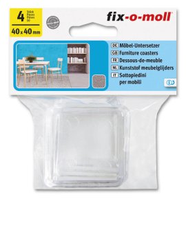 SUKI Möbeluntersetzer Glasklar