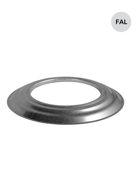 BERTRAMS Rosette feueraluminiert ø 110 mm