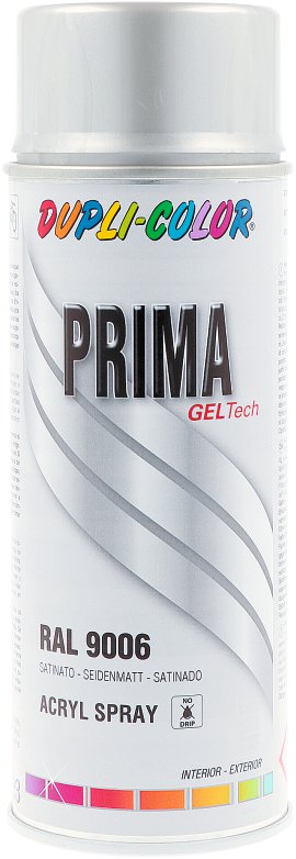 DUPLI-COLOR Lackspray Prima Silber seidenmatt 400 ml