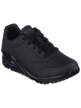 SKECHERS Damen Arbeitsschuh Uno Schwarz, Gr. 39,5