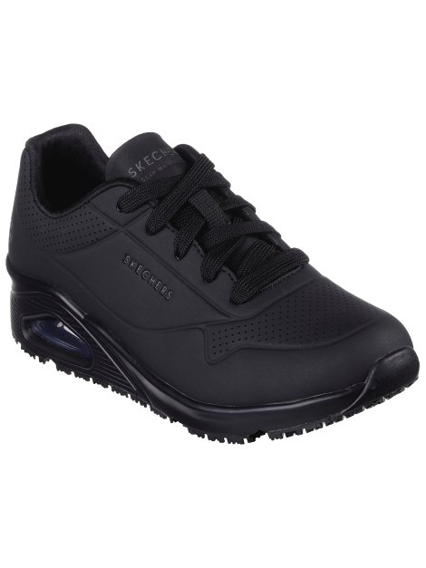 SKECHERS Damen Arbeitsschuh Uno Schwarz, Gr. 39,5