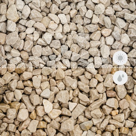 Min2C Teichkies natur 15-25mm 25kg