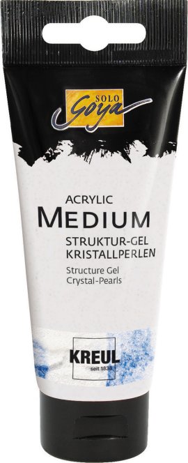 KREUL Strukturgel Acrylic Medium Kristallperlen 100 ml