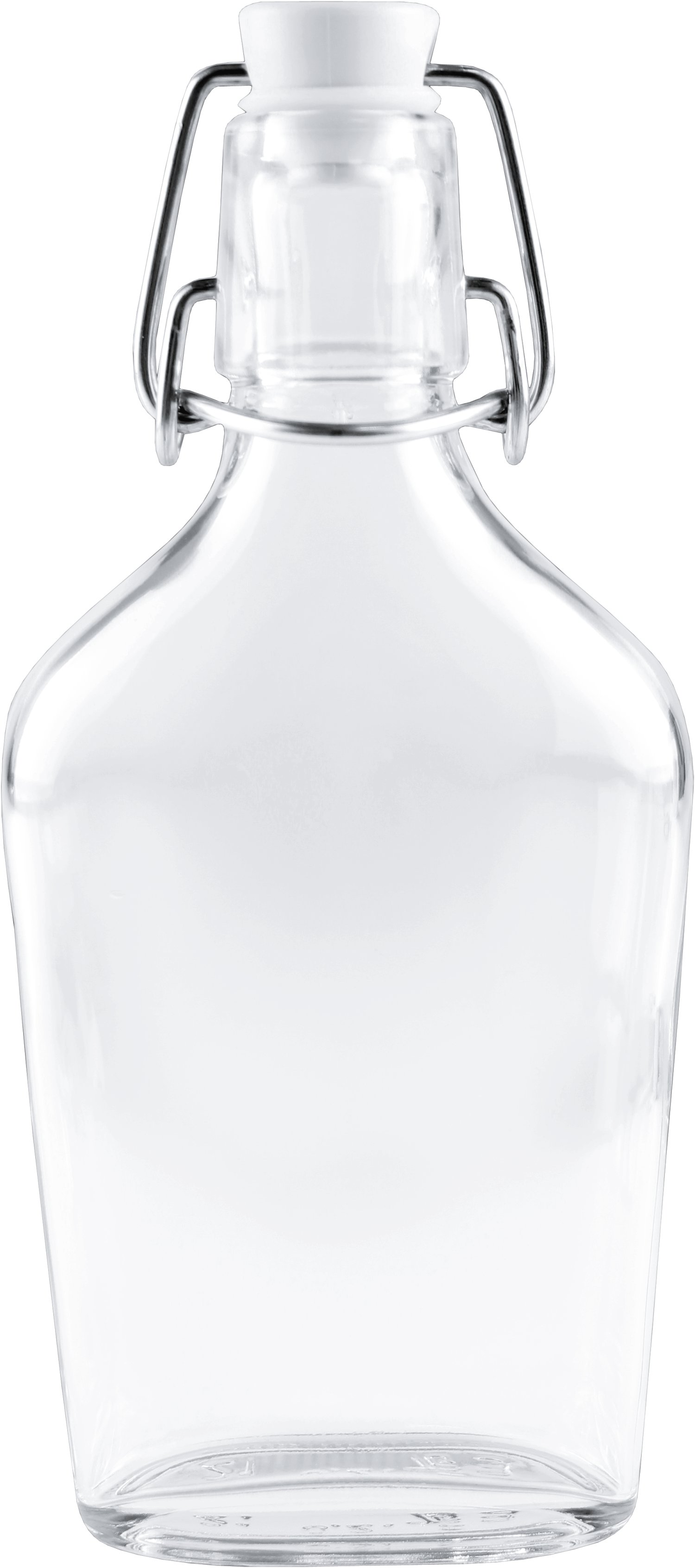 Taschenflasche mit Bügelverschluss 200 ml