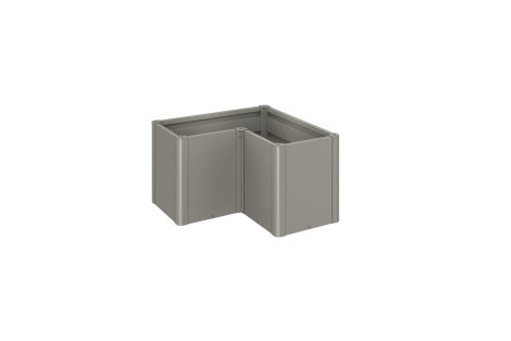 BIOHORT Pflanzbeet Belvedere Midi L 100, Quarzgrau-Metallic