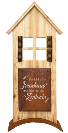 Lärchenholzständer IR-Haus 88x35x19 cm