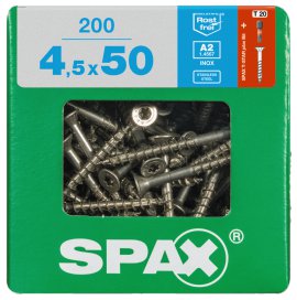 SPAX Schraube A2 Torx XL 