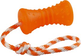 Knochen am Seil ToyFastic, orange