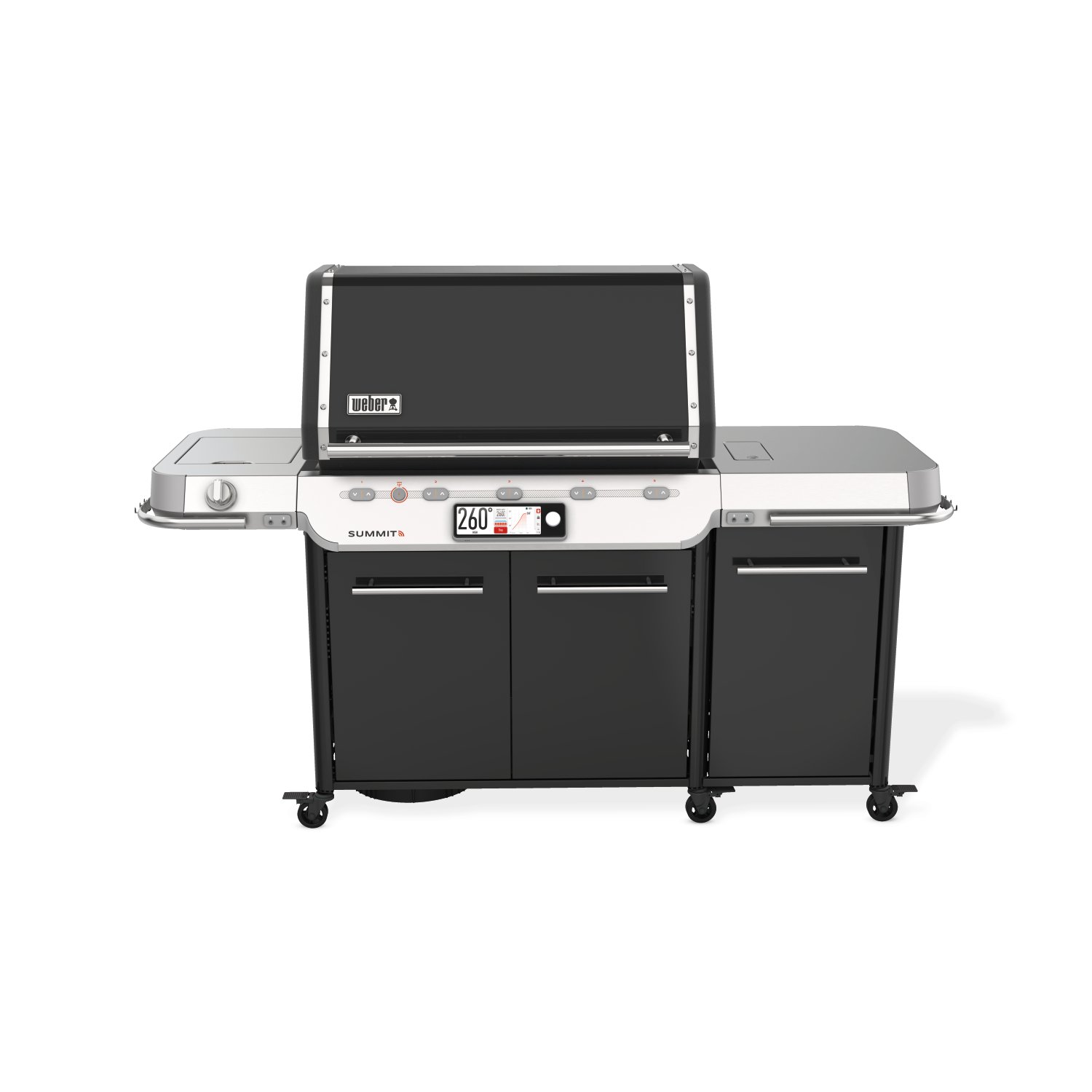 WEBER® Gasgriller Summit FS38X E-Smart Schwarz