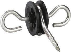 Torgriffisolator mit Stütze, beidseitig 6 Stk.