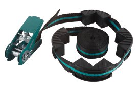 WOLFCRAFT Ratschen-Bandspanner mit 4 Backen