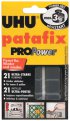 UHU Patafix PRO Power Nero - Cuscinetti Adesivi Extra Forti, Rimovibili E Riutilizzabili, Fino A 3kg